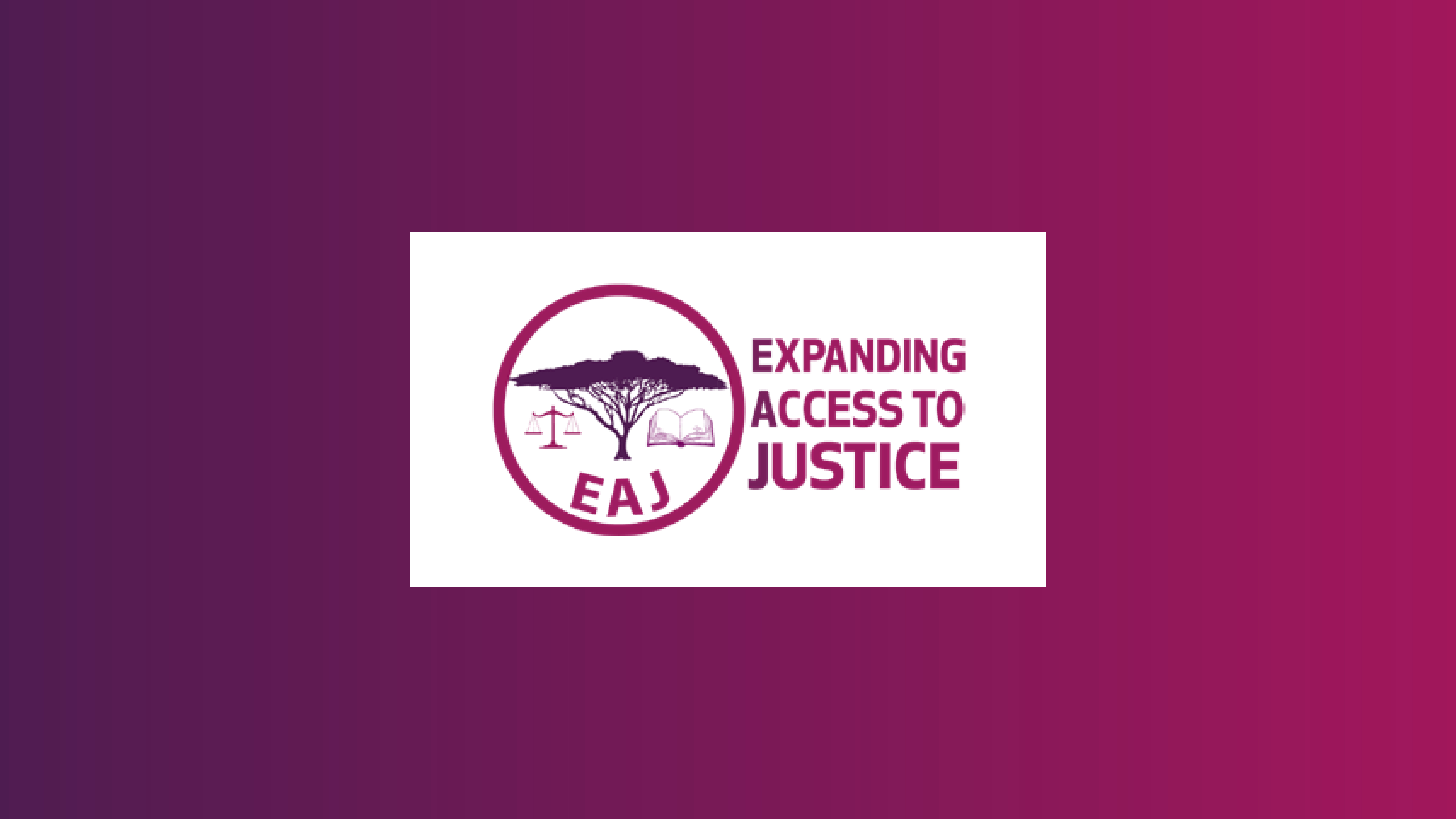 Expanding Access to Justice (EAJ) GESI Assessment